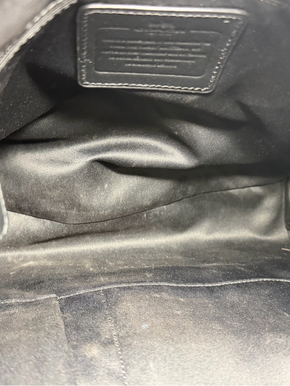 Coach 2014 F29881 Black Leather Charlie Hobo bag - Picture 8 of 9